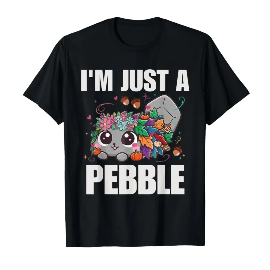 2026 New Summer Funny Cute Dandy Pebble T-shirt for Men Women 100% Cotton T Shirts Short Sleeve Tops P769 S-5xl