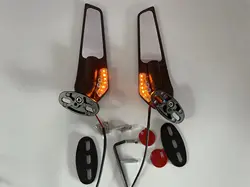 Modified Motorcycle 2PCS Rearview Mirrors Wind Wing Adjustable Rotating Side Mirrors For DUCATI PANIGALE V2 V4 V4S 899 959 1199