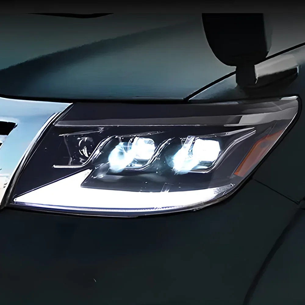 

Car Front Lamps For Toyota Hilux Vigo 2012-2014 Auto Headlights Assembly Upgrade High Quality LED 3 Projector Lens Accessories