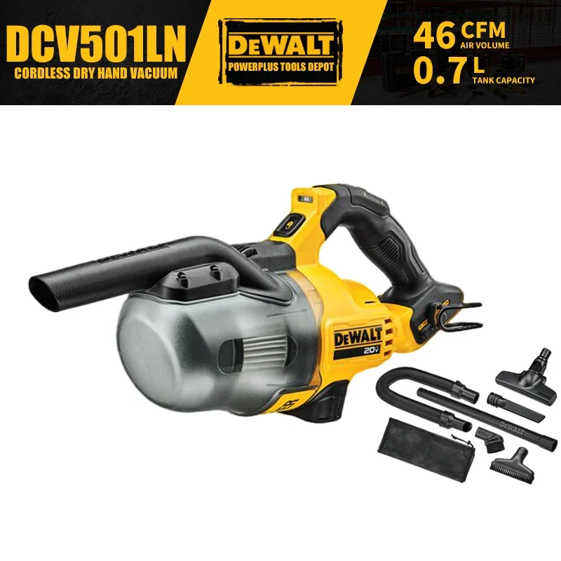 DeWalt DCV501LN Brushless Cordless Dry Hand Vacuum 20V Power Tools