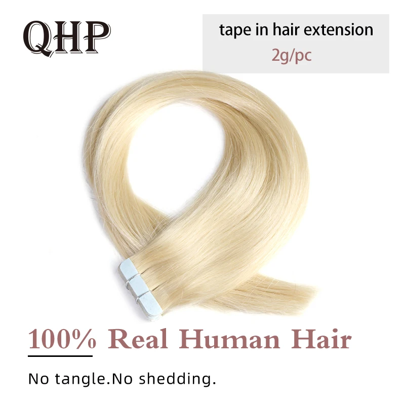 

Tape Human Hair Extensions Straight Natural Machine-made Remy Human Fusion Hair Double Sided Adhesive Tape Hair Extensions 20pcs