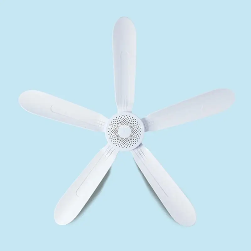 Remote Ceiling Fan for Home Living Room Dormitory 5 Fan Leaf Electric Fan Dropship