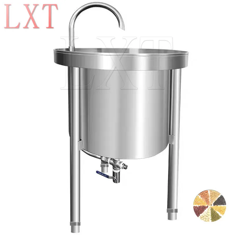 Fully Automatic Stainless Steel 25kg Large Hydraulic Rice Washing Machine