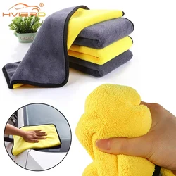 Auto Care Wash Tools 500gsm Polishes Paint Cleaner Thick Plush Microfiber Car Cleaning Microfibre Wax Polishing Detailing Towels