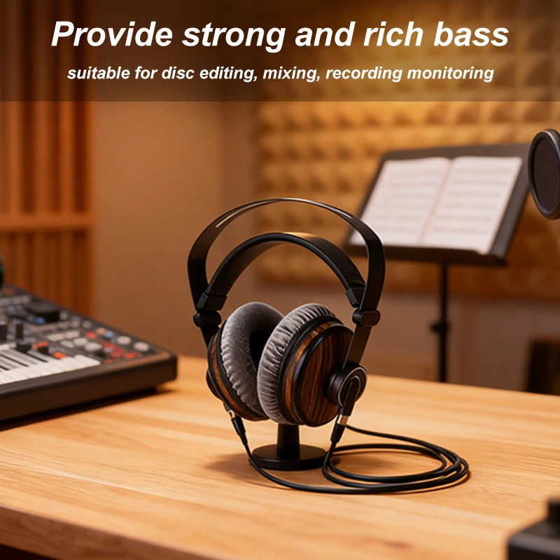 

HF23: HiFi Music Studio имеет проводные наушники, драйвер 50 мм и разъем 3,5 мм/6,35 мм, подходит для музыки, микширования DJ, аудиофилов,