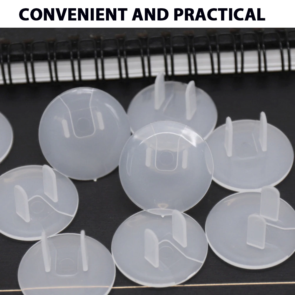 

20pcs Baby Safety Socket Protector Outlet Covers White 2Holes 3Holes Child Proof Electrical Plug Protectors Home Office Garage