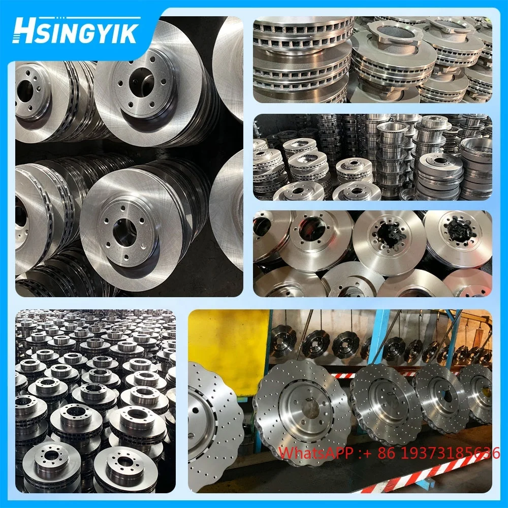 4G0615301E/4G0615601 Front and Rear 390mm 356mm Brake Disc for Audi A6 Avant C7 RS6 Wave Disc