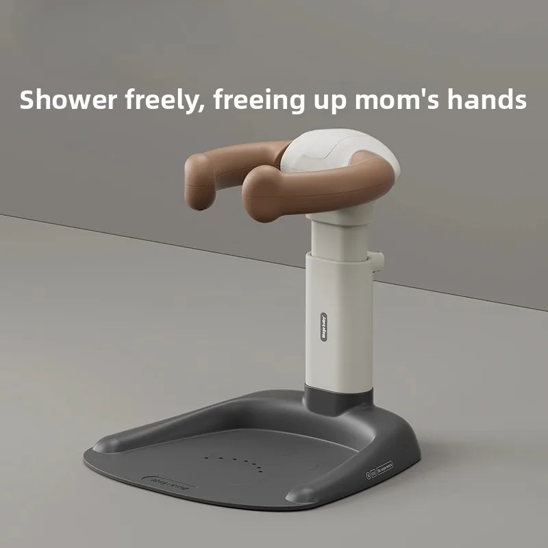 Baby standing bath artifact infant bath aid child standing frame bath table
