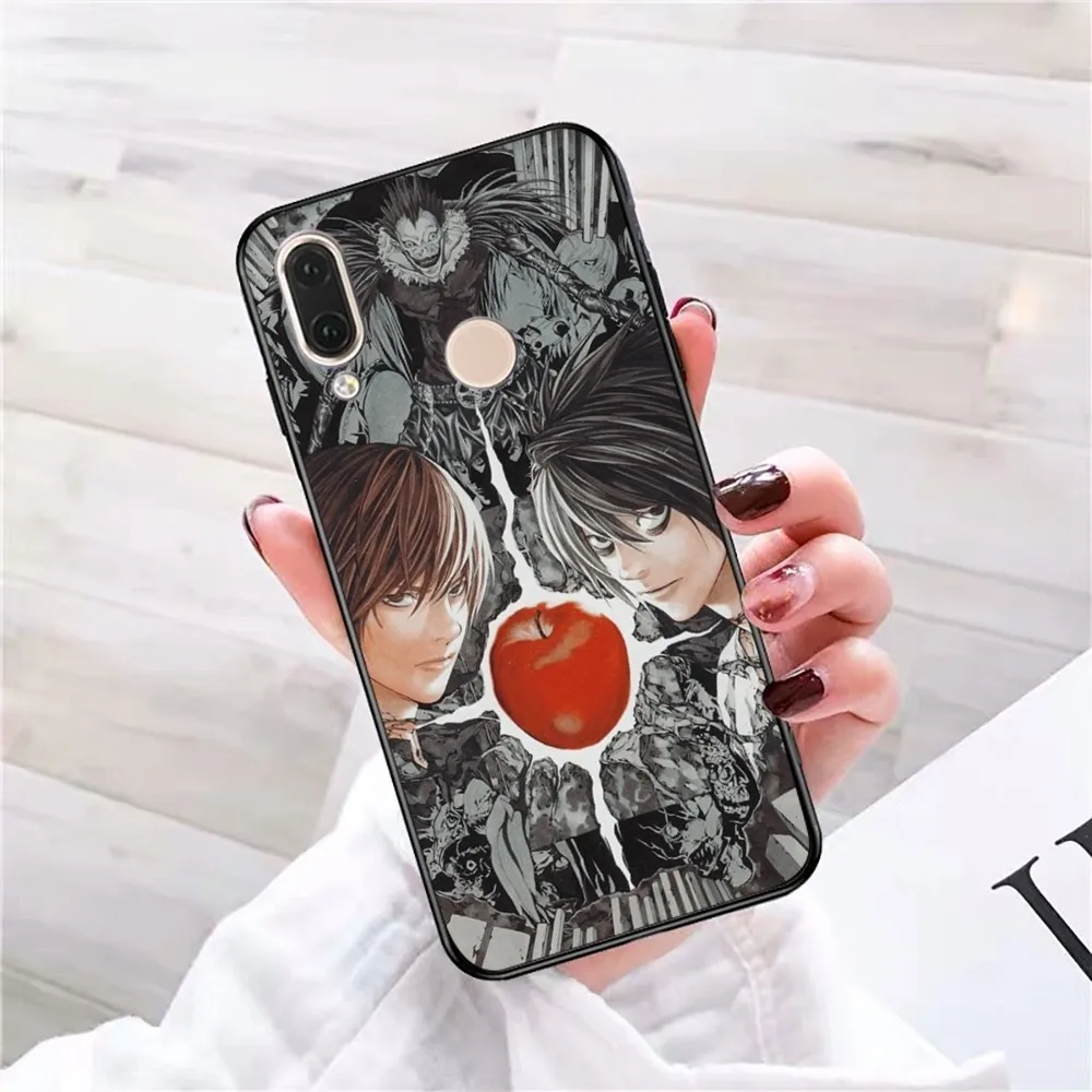 Death Note Yagami Light L Lawliet Phone Case For Redmi 5 6 7 8 9 10 Plus Pro 6 7 8 9 A GO K20 K30 K40 Pro Plus F3 Fundas