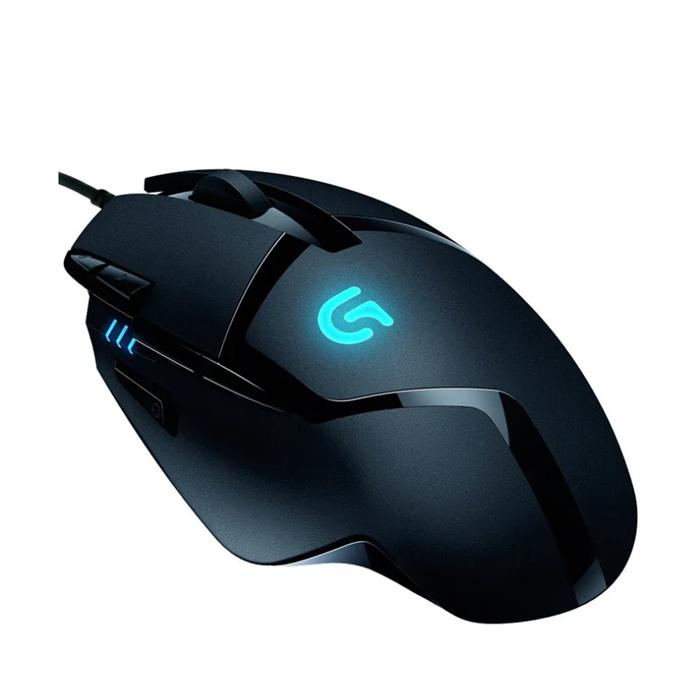 Original  G402 Hyperion Fury Gaming Mouse Optical 4000DPI High Speed for PC Laptop Windows 10/8/7 Support Official Test