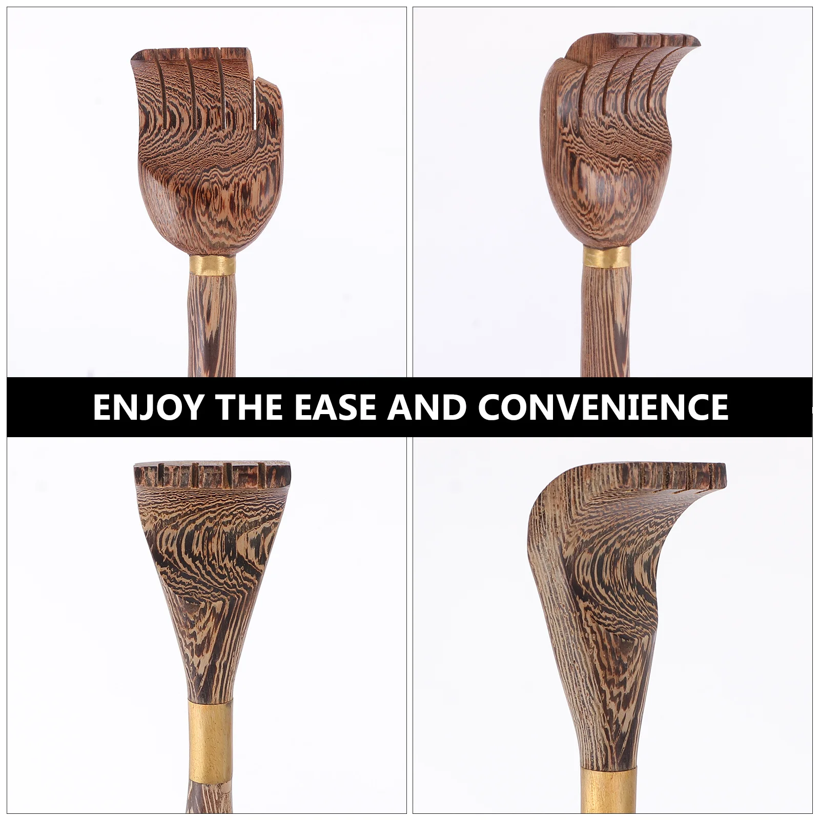 

2Pcs Elder Back Scratcher Wooden Claw Scratch Tool Long Handle Itch Relief Back Massager Claw Scratcher Itch Scratch Tool