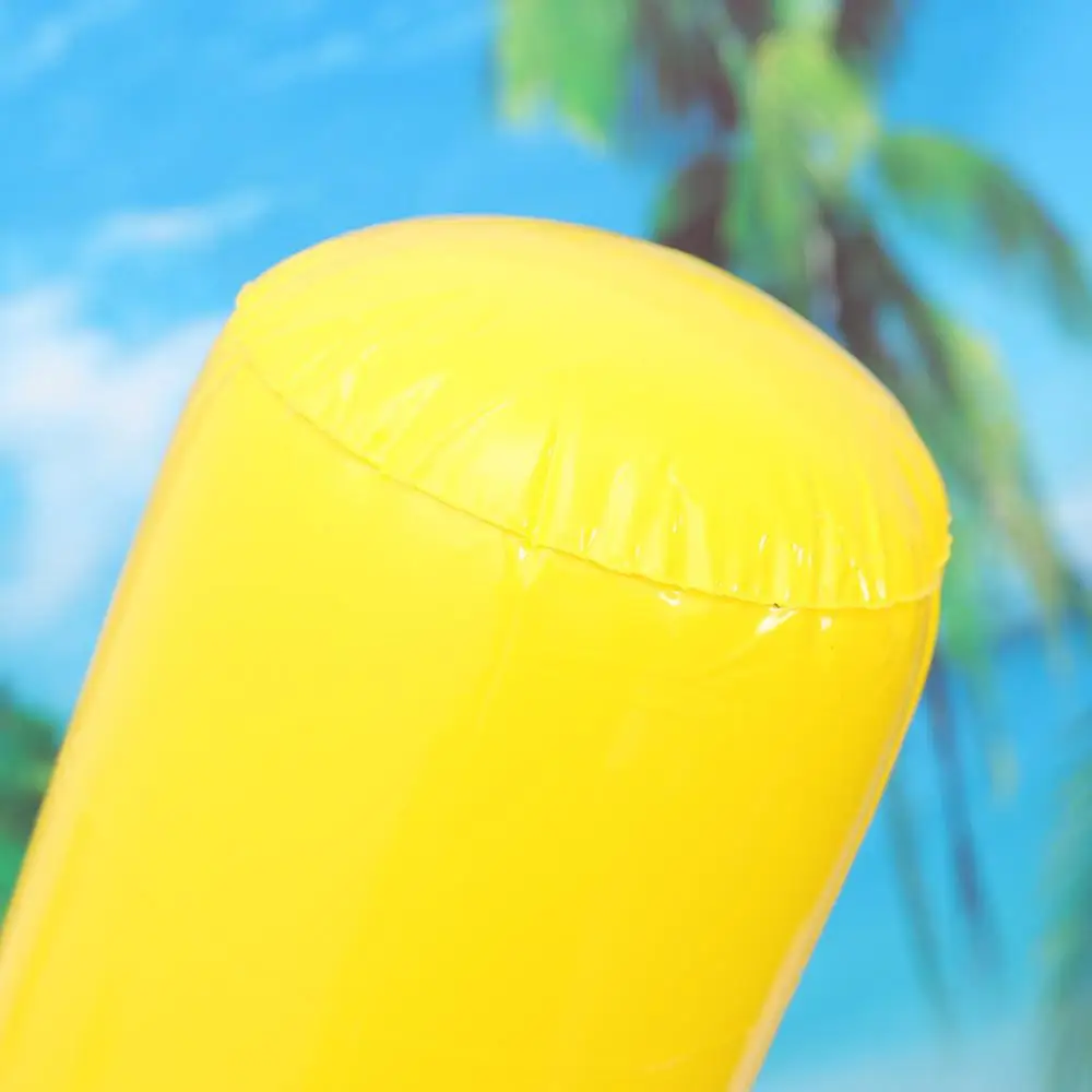 4 個カラフルなビーチ用スイミングプール水のおもちゃ大人子供フロートプールインフレータブルスティック PVC 水泳麺プール麺