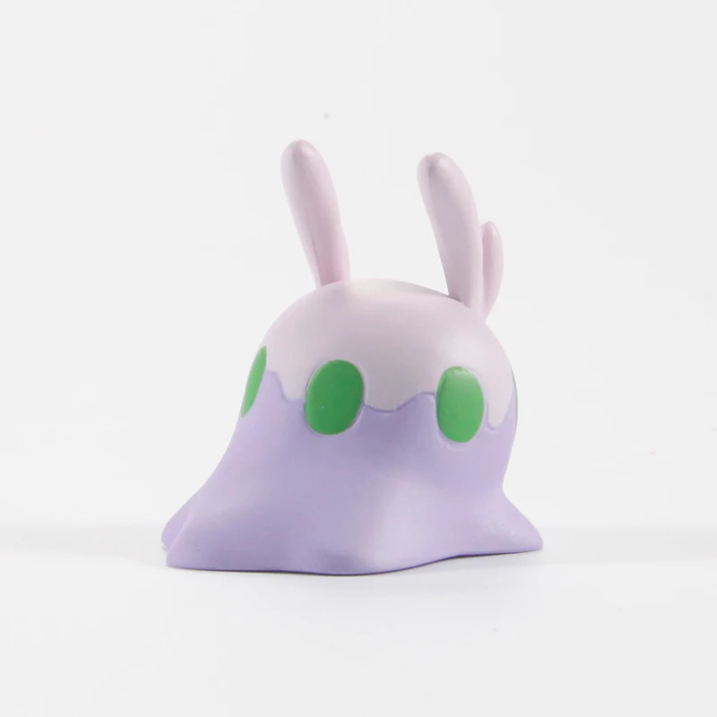 TAKARA TOMY-minifigura de Pokémon Goomy, Original, auténtico, Popular, modelo de adorno de escritorio, juguete para niños, regalo de cumpleaños