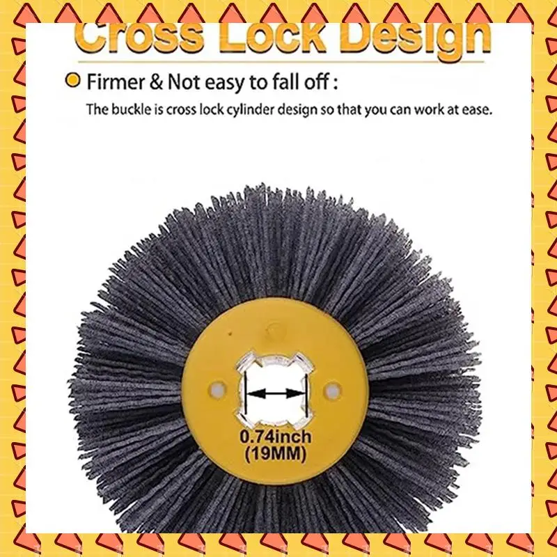 

A008 2X абразивное колесо для рисования проволоки P180 античное зерно, дерево, открытая краска, деревянное зерно, колесо для рисования, барабанная щетка для полировки