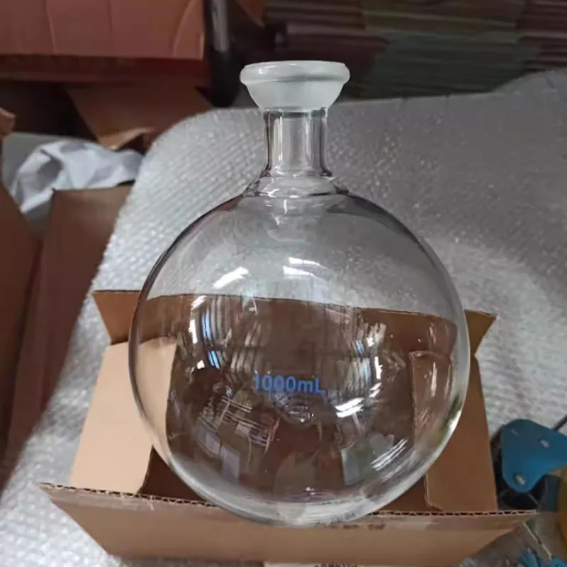 Ball milled mouth flask 250/500/1000/2000/3000/5000ml rotating collection bottle ball milled mouth