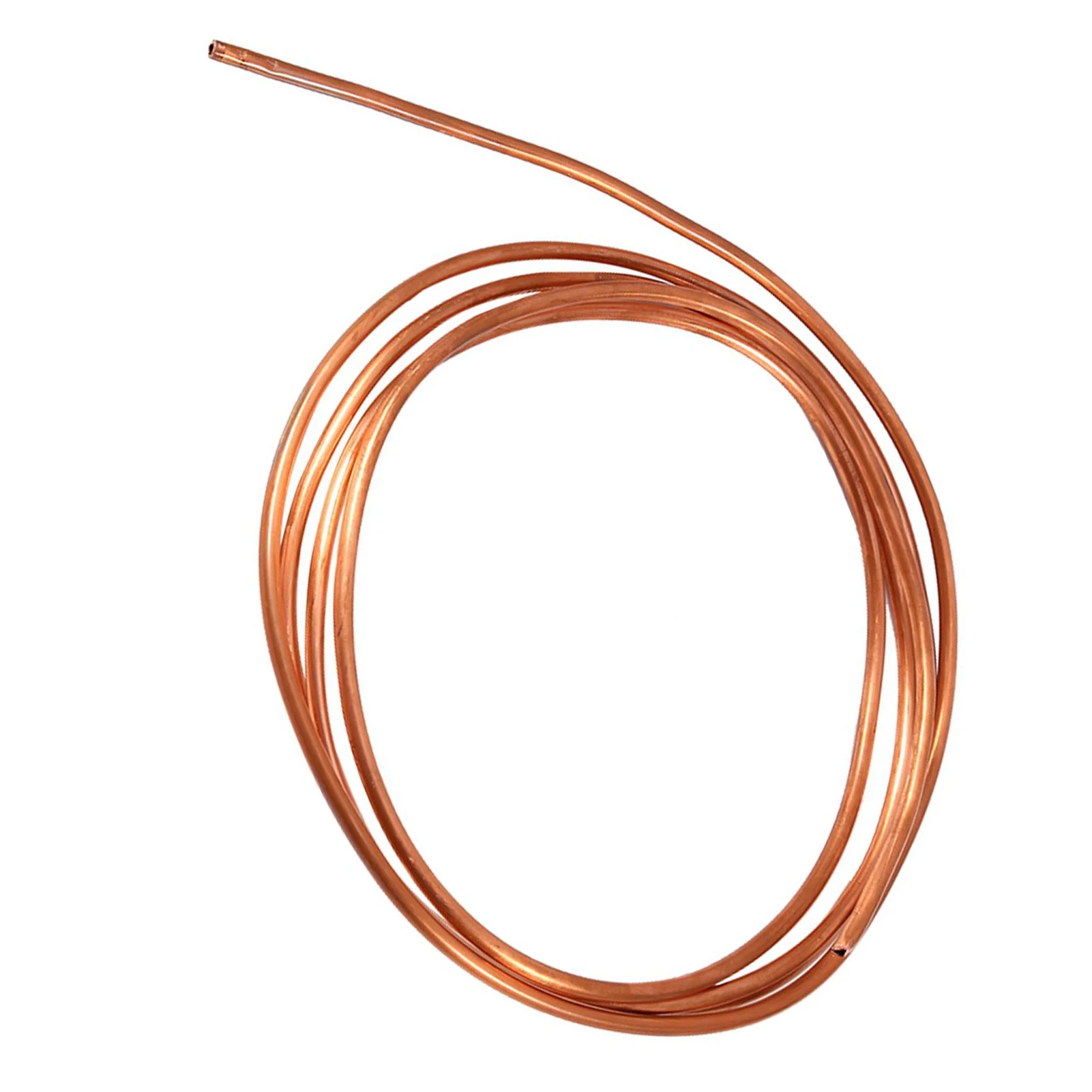 Tubo de cobre Tubo redondo de cobre Tubo blando Tubo de cobre blando de 2 m OD 4 mm x ID 3 mm para refrigeración Tubo de cobre de plomería