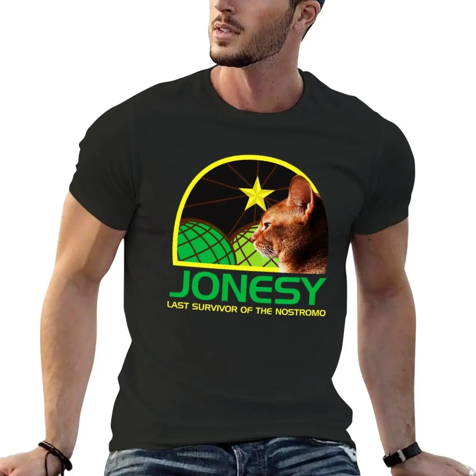 Jonesy the last surviving member. T-Shirt anime clothes summer tops plain men clothing