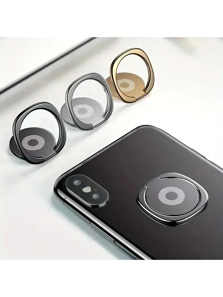 Telefon-Fingerringhalter, ultradünn, 360-Grad-Drehung, Telefonständer, Smartphone-Halterung, für iPhone, Xiaomi, Huawei