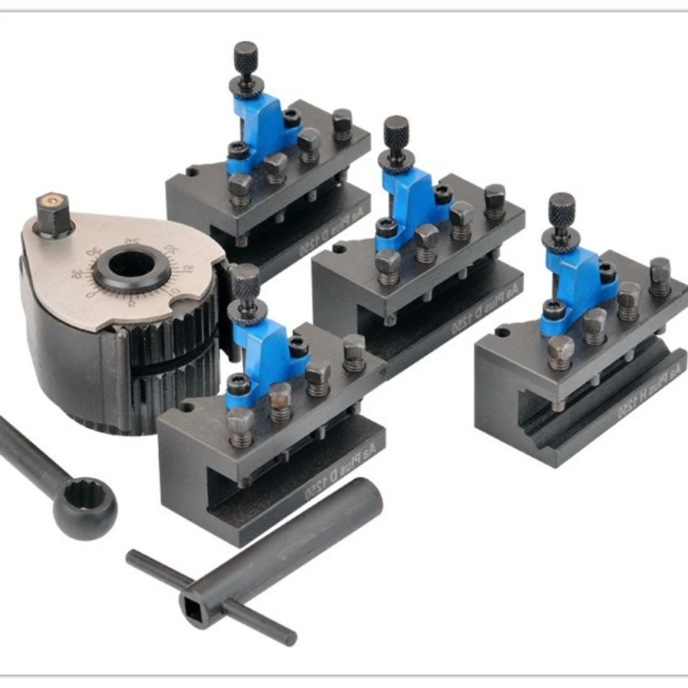 Mini Lathe European Quick Change Tool Post Fast Lock Tool Holder Upgrade Kit For WM210V CJ0618 C2 C3 Lathe Machine view 2