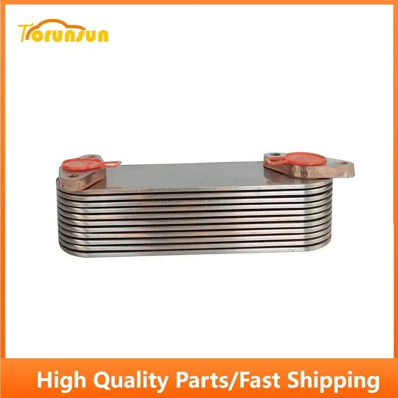 Good quality engine oil cooler core EP100 P11C ( 11 line ) 132161370