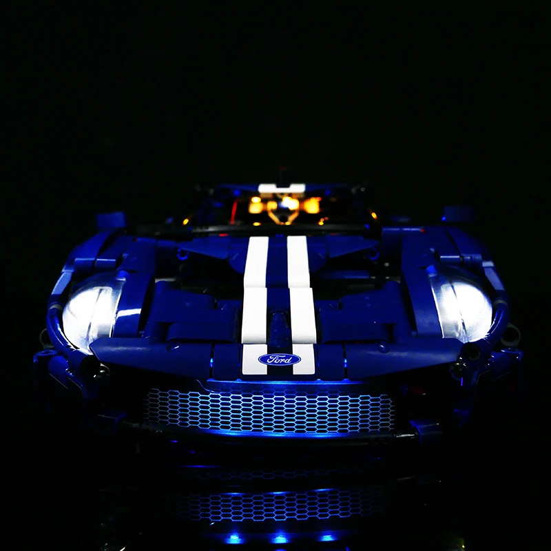 DIY LED Light Kit For LEGO 42154 Fords GT Super Sports Car Building Block Set(Only LED Light,Without Blocks Model)