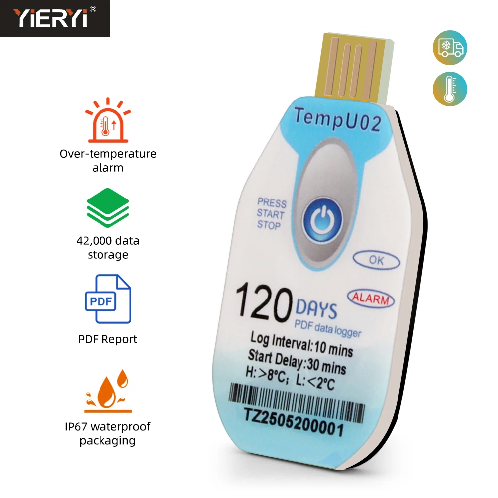 120Days Usb Tempera…