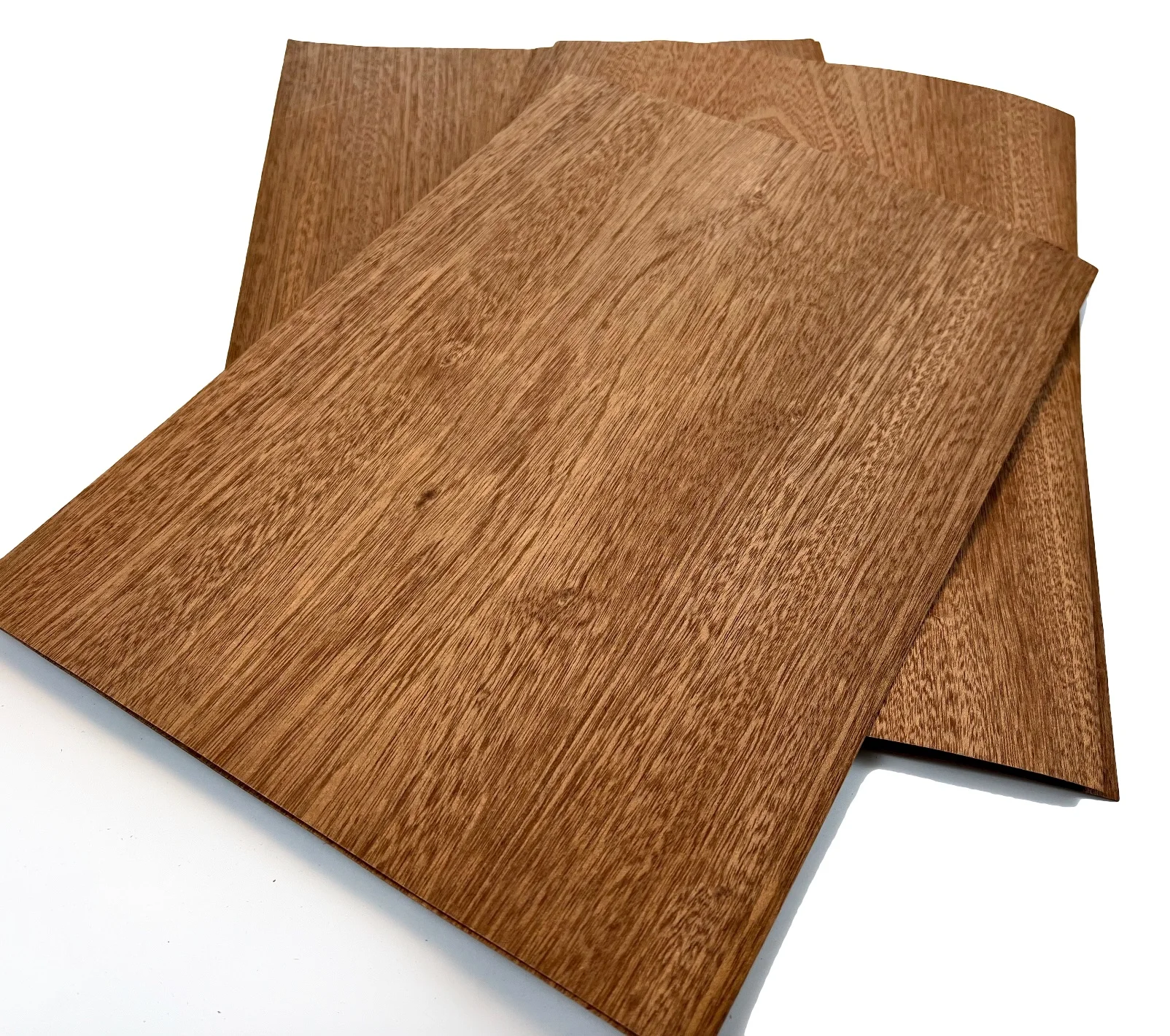 8pcs/lot  L:300x200mm T:0.3-0.4mm Natural Sabli Pattern Thick Veneer Fingerboard Guitar Decorative Wood Veneer Panels