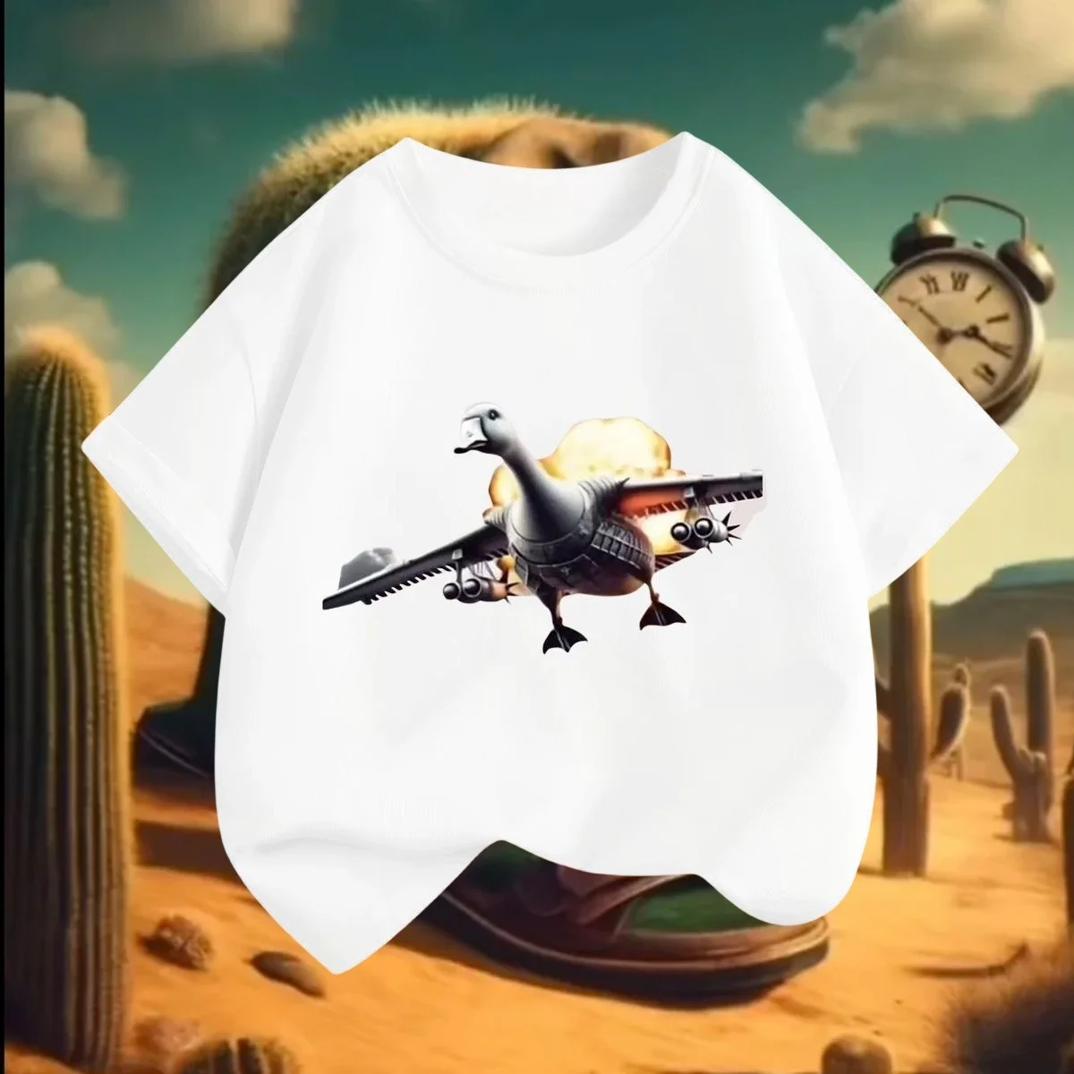 

Bombardiro Crocodilo Crocodile Plane Bomber Funny Meme T-shirt Men Women Summer Casual Cotton Comfort Short Sleeve T Shirts Tops