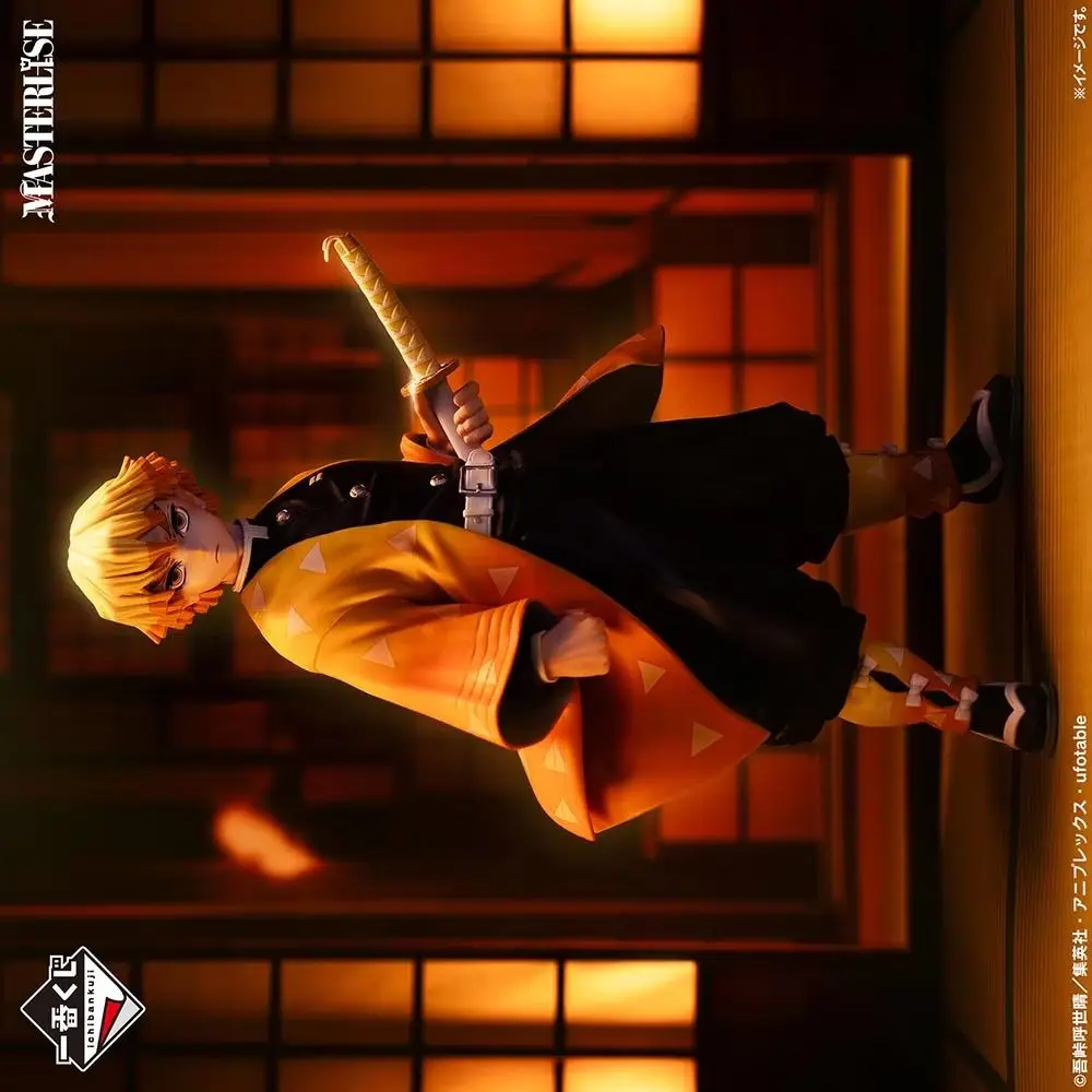 

100% Original InStock Bandai Spirits Ichiban Kuji Masterlise Kimetsu No Yaiba Agatsuma Zenitsu Anime Figure Model Decoration