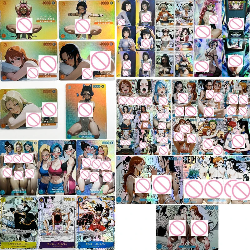 Anime Goddess Story Hyuga Hinata Kanroji Mitsuri Hancock Uta Nami DIY Karty Flash Kolekcja Zabawki Prezenty na Boże Narodzenie Urodziny