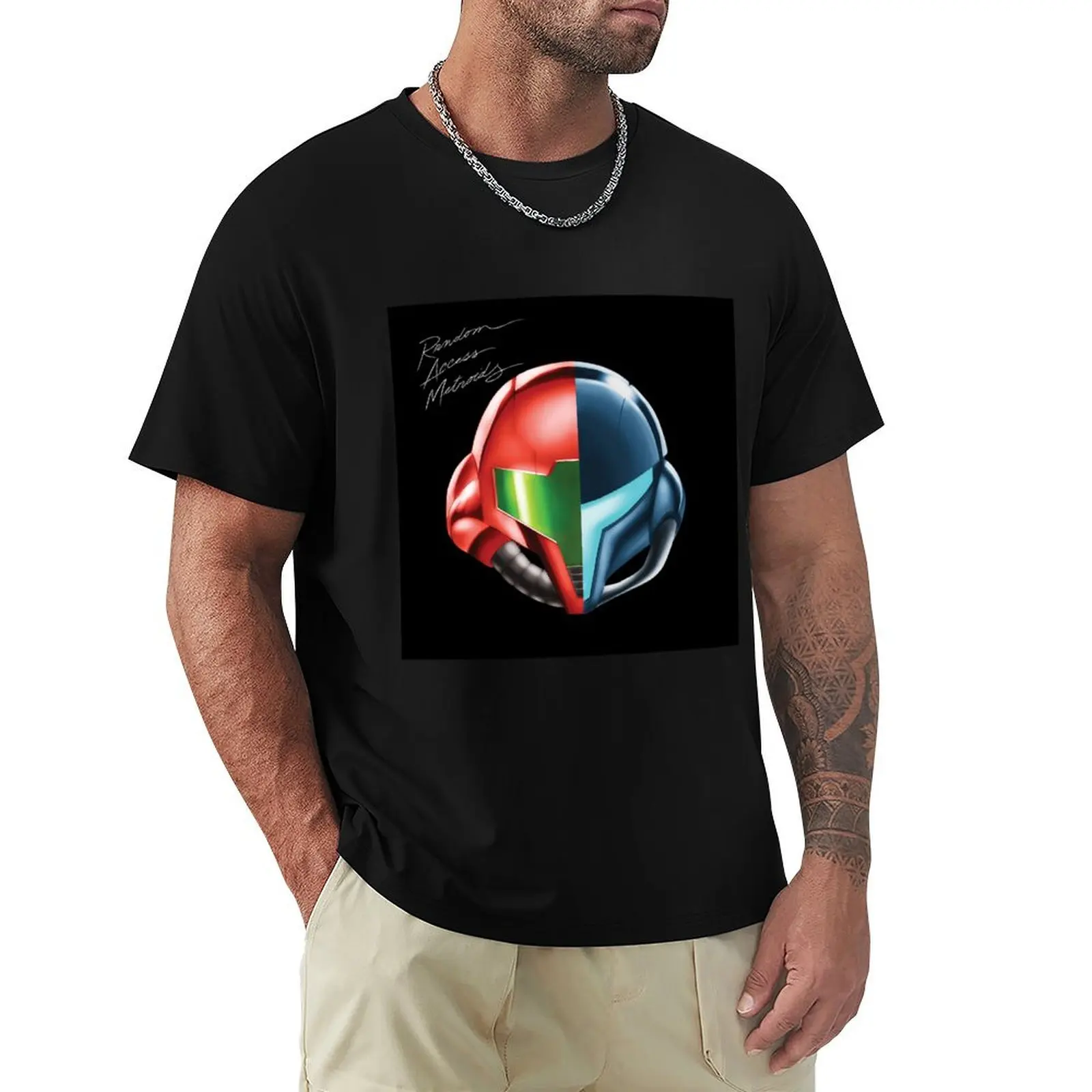 Random Access Metroids T-Shirt Quick Dry Sports Short Sleeve Tee