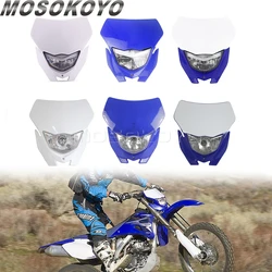 MX Dirt Bike Motorcycle Dual Sport Motocross Headlight Headlamp Light For Yamaha YZ WR 250R 250X 250F 450F YZF Yamaha Suzuki DRZ