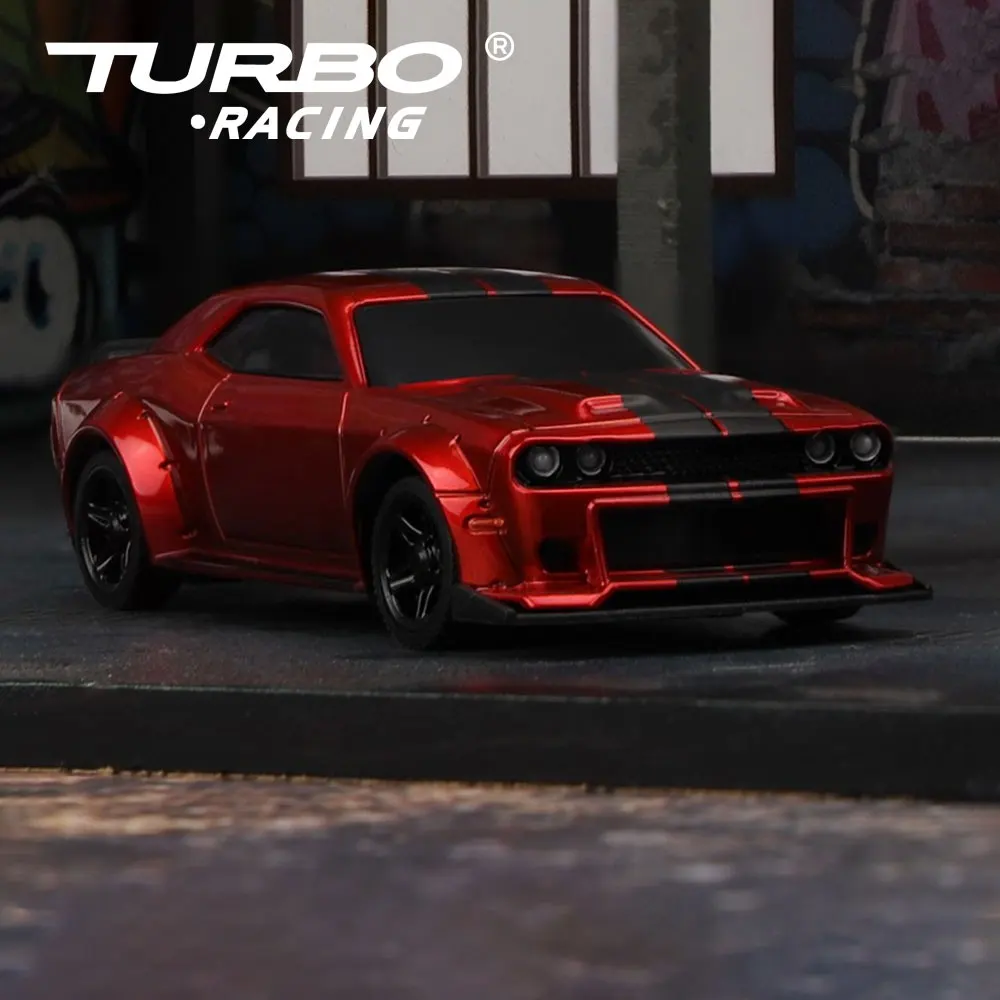 터보 레이싱 플랫 러닝 레이싱 온로드 자동차, 완전 비례 미니 시뮬레이션, 성인 어린이 장난감, 1:76 C71 C72 C73 C74 C75 RC