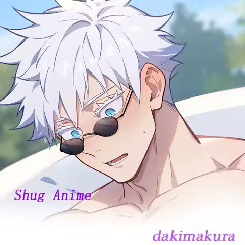 Dakimakura Anime Gojou Satoru futa Double-sided Print Life-size Body Pillow Cover Bedding Gifts