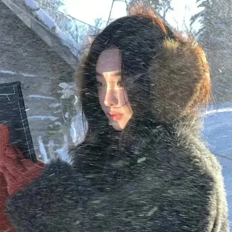 أزياء الحرارية الراكون الفراء الأذن يفشل الشتاء أفخم تدفئة الأذن مع عقال قابل للتعديل للنساء الرجال #5