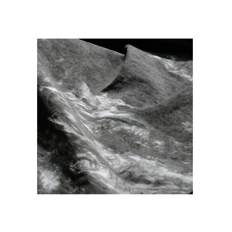 رش الحبر تقديم الرجعية الإبداعية النسيج زهرة رمادية ل معطف السراويل مصمم الأزياء القماش لكل متر Diy بها بنفسك مواد الخياطة #5