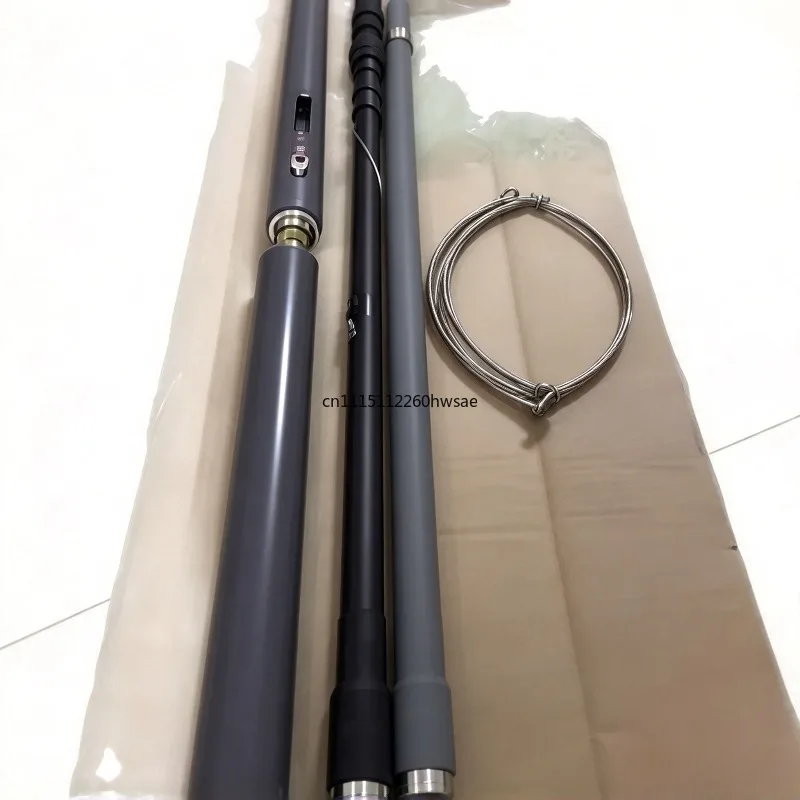 4.2m 9000W Ultra-light Aluminum Alloy Electric Automatic Telescopic Fishing Net Foldable Hand Tool