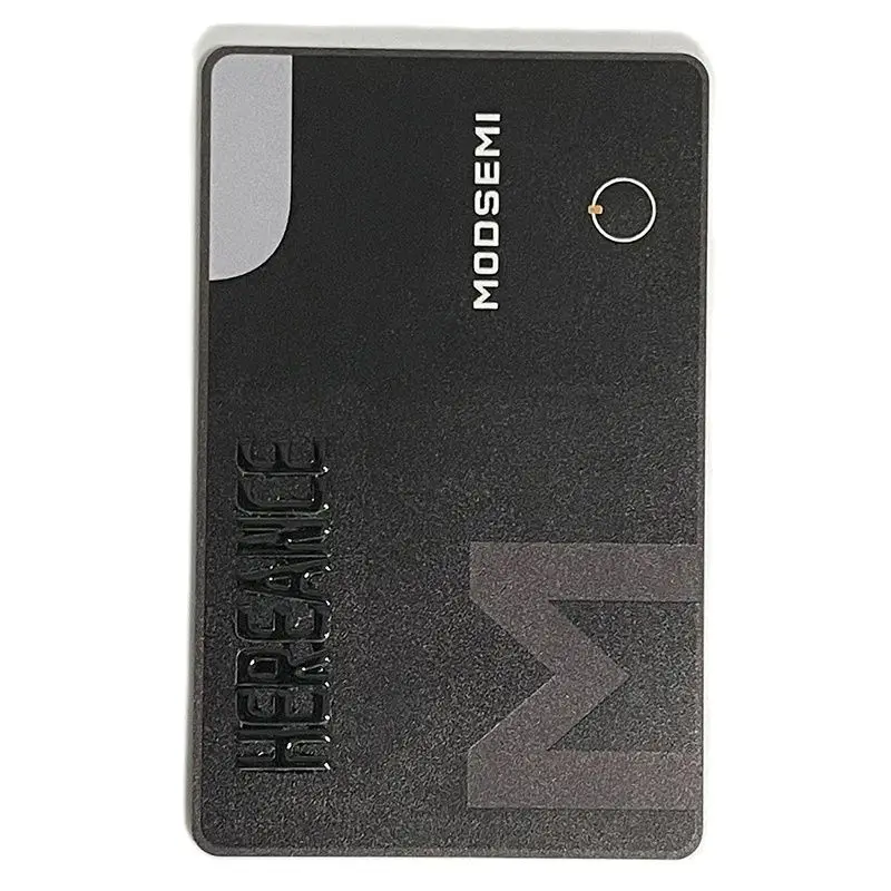 HEREANCE Finder Tag Up to 36 Months Life 1.7mm Thin Wallet Card IP67 Item Tracker Works with Apple Find My APP Airtag (iOS Only)