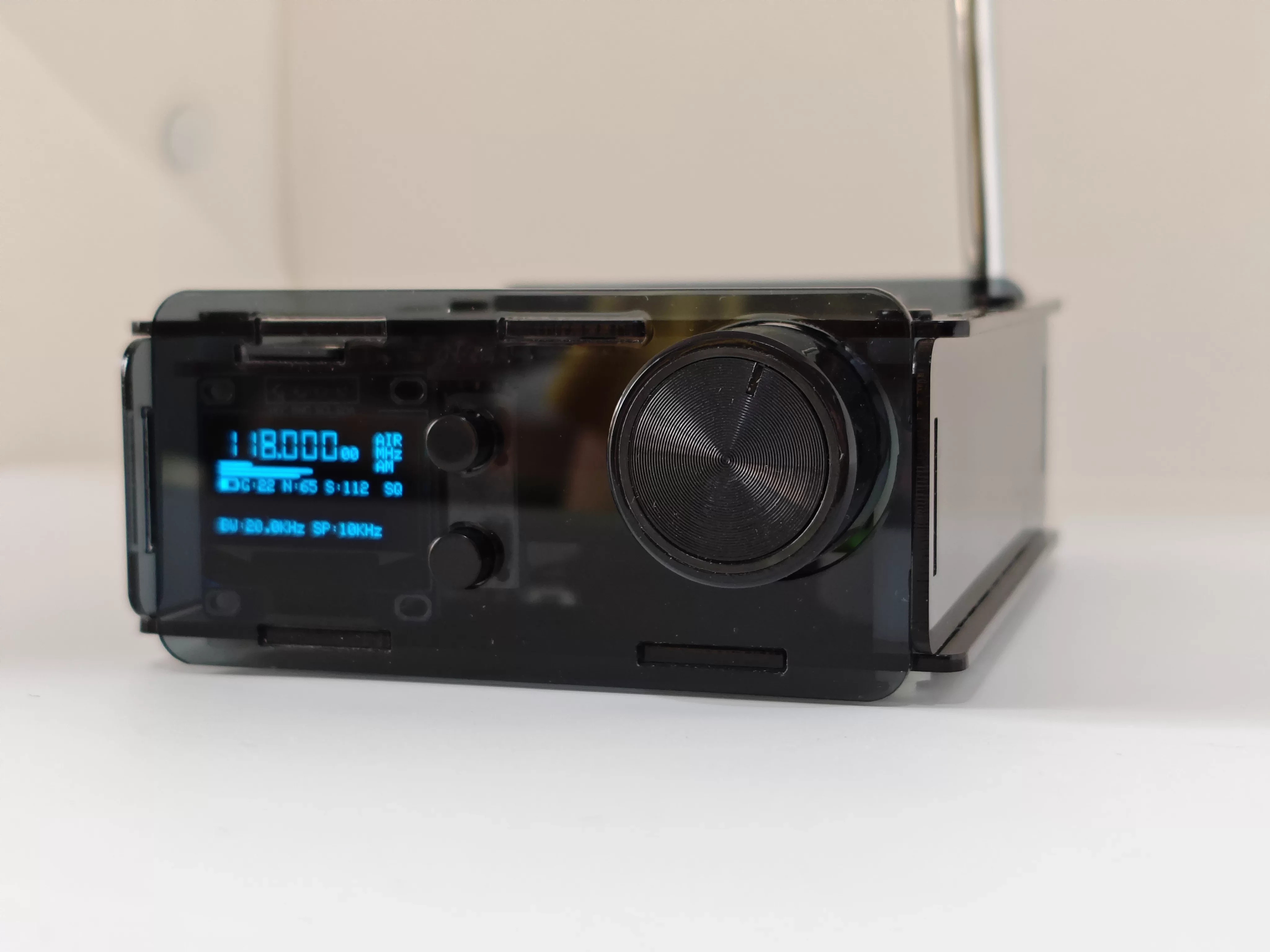 K3 150kHz-1300MHz Aviation Air Full Band Receiver LW MW SW HF VHF UHF FM AM USB LSB FSK MDC DTMF NOAA Decoder  WIFI Support OTA