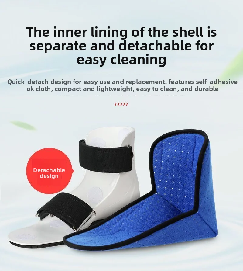 Fixed‑Support Ankle Boot, Lightweight Breathable TPR Non‑Slip Insole, Protective Foot‑Wrap for Daily Ankle Stabilizing Use