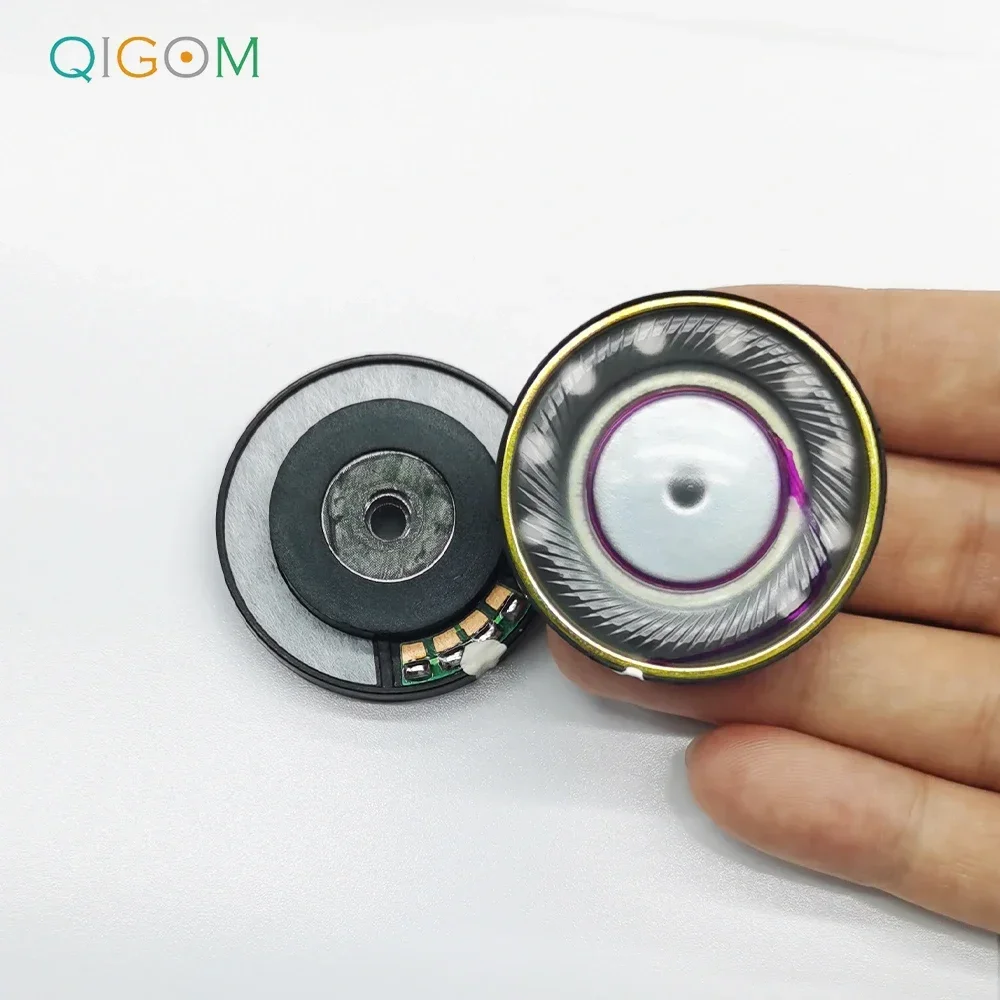 QIGOM 40 مللي متر 32/64 أوم ثلاثة فيلم مركب باس سماعة وحدة مكبر الصوت ندفيب N42 المغناطيس الدائم CCAW ملف صوتي