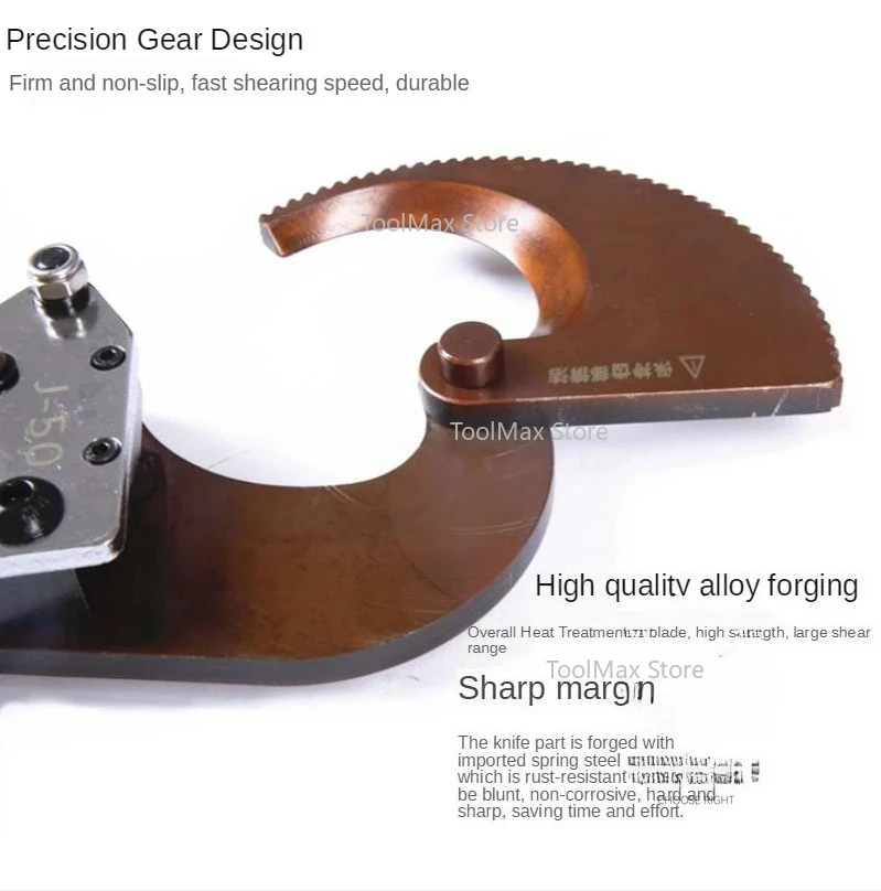 J40 J52 J75 J95 قواطع أسلاك السقاطة لكابل 3X120mm دليل الصلب الذين تقطعت بهم السبل قواطع أسلاك النحاس والألومنيوم