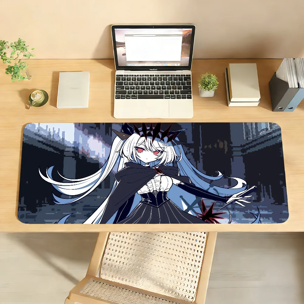 NOexistenceN Of You AND Me Mouse Pad Non-slip Locking Edge DeskMat PC Laptop Accessories Rubber Office Keyboard Game 350x900x3mm