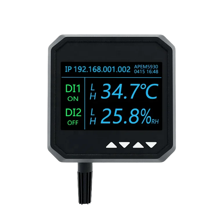 Server Room Mini Lan Network Temperature And Humidity Monitoring Sensor