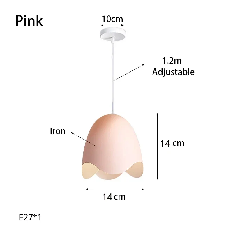 Macaron Nordic Three Head Dining Table Chandelier Creative Egg Shaped Bedroom Bedside Small  Bar Desk Study Lighting