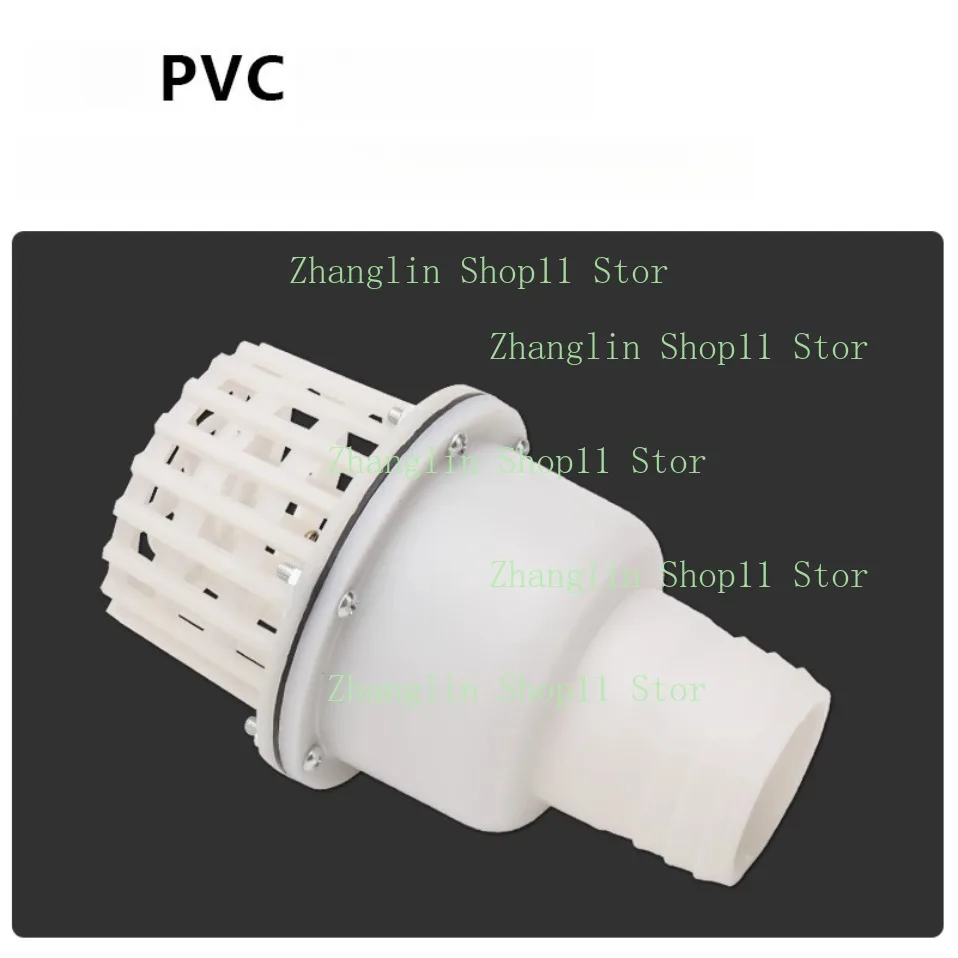 Water Pump Bottom Valve 2/3/4 Inches Self-priming Pump Check Valve Water Pump Water Inlet Filter