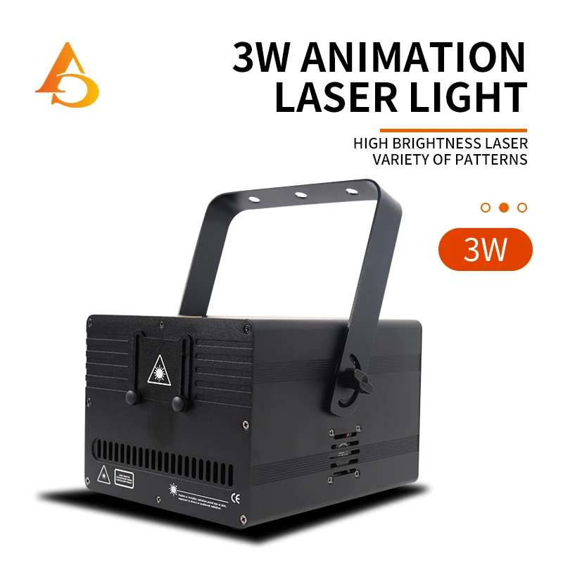 

Animation Beam Scanner 1W 2W 3W 4W RGB Laser Light Projector DJ Disco Bar Club Party Dance Wedding Xmas Effect Show Lamp