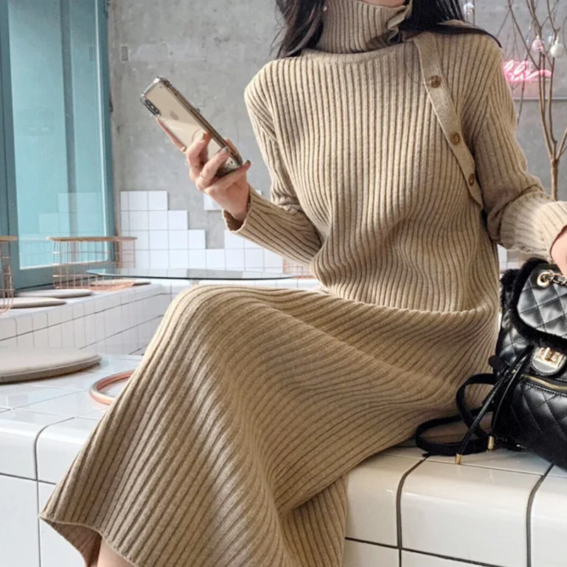 

Пуловер длиной до колена, свитера в корейском стиле, джемперы, женские трикотажные изделия, слегка на заказ, для концертов, для девочек, альтернативная готика, с рукавами-лепестками, мягкие