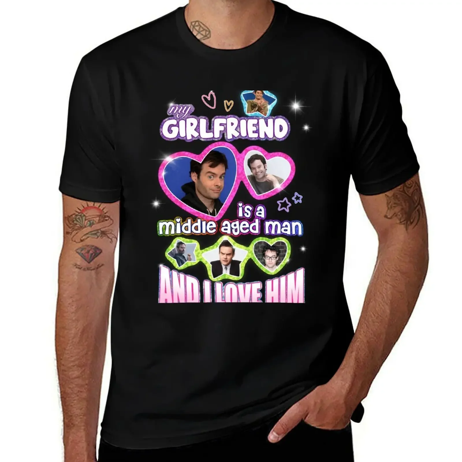 

my gf is bill hader T-Shirt valentines boutique clothes rapper graphic tees funny costumes mens clothes