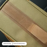 Sac de rangement de vaisselle de Camping, multifonctionnel, Portable, ustensiles de cuisine de pique-nique, bol, organisateur de baguettes pour voyages en plein air 3
